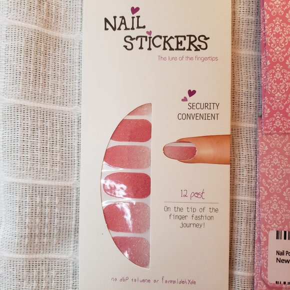3 different sets. Pinks set of nail polish strips - Picture 6 of 8